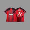 Retro jersey, football jersey, classic nostalgic replica Thai jersey, game training jersey, short-sleeved sportswear.