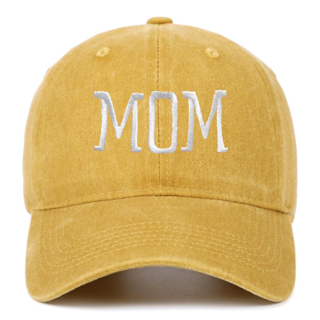Mom and Dad Embroidered Baseball Hat Retro Sports Running Sunscreen Leisure Daily Versatile Travel Duck Tongue Hat