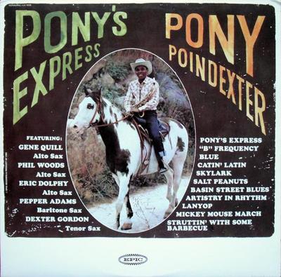 LP Deska PONY POINDEXTER - Pony's Express LA16035 Epic US Jazz