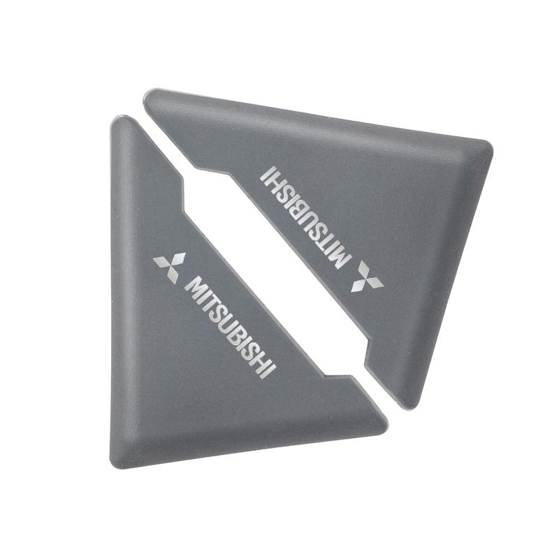 2PCS Car Door Corner Bumper Buffer Protection Scratch Protector For Mitsubishi Asx Lancer Outlander Pajero Ralliart Accessories