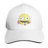 Smiling Friends Logo  Baseball Cap Sun Hat Hip Hop Big Size Hat Custom Caps Girl Unisexs