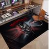 Personalized Crystal Velvet Carpet Motorhead Pattern Non Slip Floor Rug