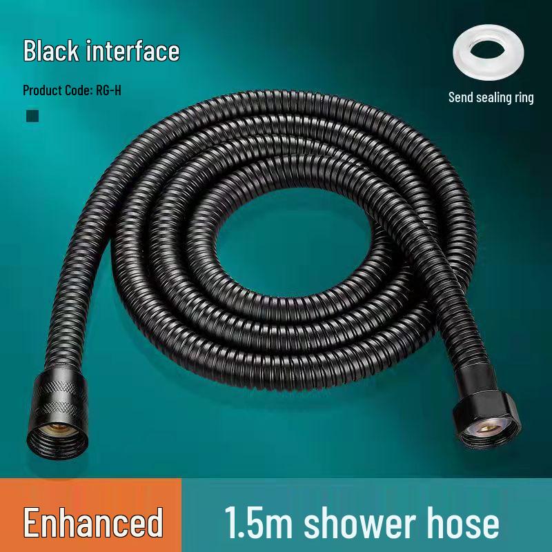 High-Pressure Explosion-Proof Stainless Steel Shower Hose and Head