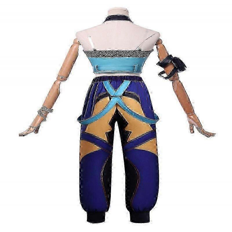 Kpop Demon Hunters Cosplay Kostymesett Rumi Mira Zoey Halloweenfest Fancy Dress For Kvinner Jenter