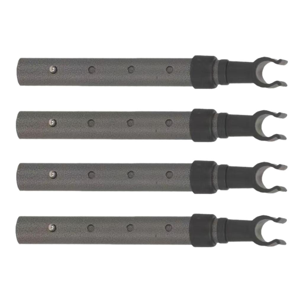 4Pcs Camping Cart Table Support Rod Holder for Trolley Backpacking Hiking