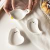 Cartoon Seasoning Dish Soy Sauce Dish Ceramic Dish Tomato Rack Salad Sauce Container Creative Table Decoration Home