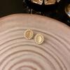 French Retro Opal Pearl Earrings Women's Niche Design Stud Earrings 2025 New Ear Jewelry