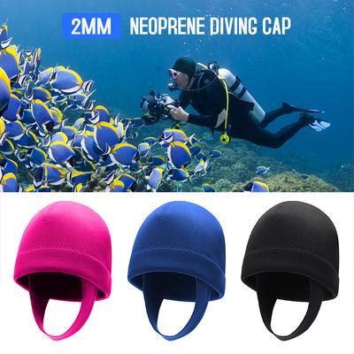 Berretto da snorkeling in neoprene da 2 mm Protezione UV Cappuccio da immersione caldo Berretto da muta per lo snorkeling
