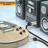 Electric Guitar Cord 10 Ft Instrument Cable For Electric Guitar Straight Connector Professional Shielded Wire For Keyboard