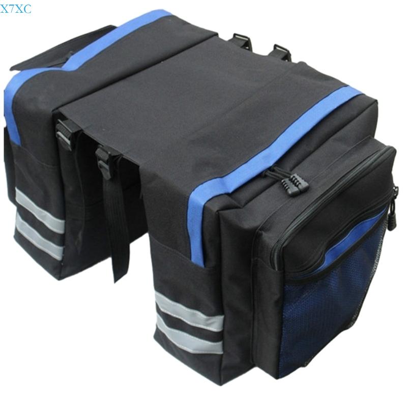 X7XC Sturdy Rear Rack Bag Stay Organized on Your Bike Adventures with This Quality Pannier Rack Bags
