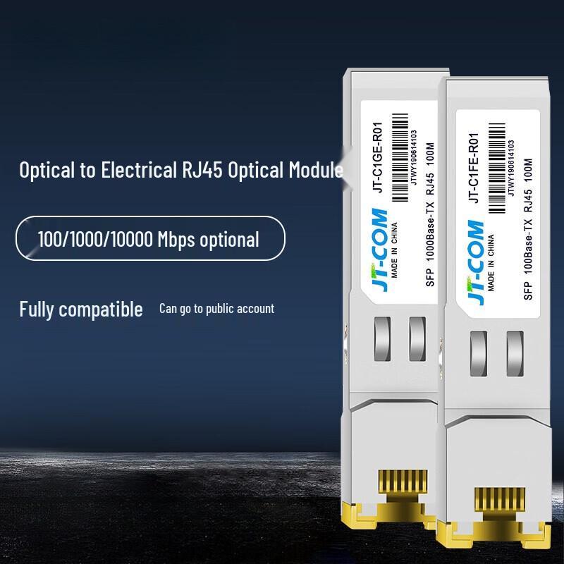Jing Tang Gigabit SFP RJ45 Optical-to-Electrical Transceiver Module