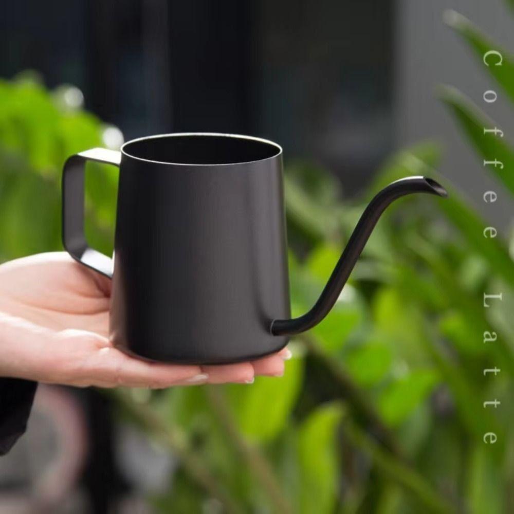 Long Narrow Spout Stainless Steel Coffee Pot Cafe Gooseneck Pour Over Coffee Pot  Home Use