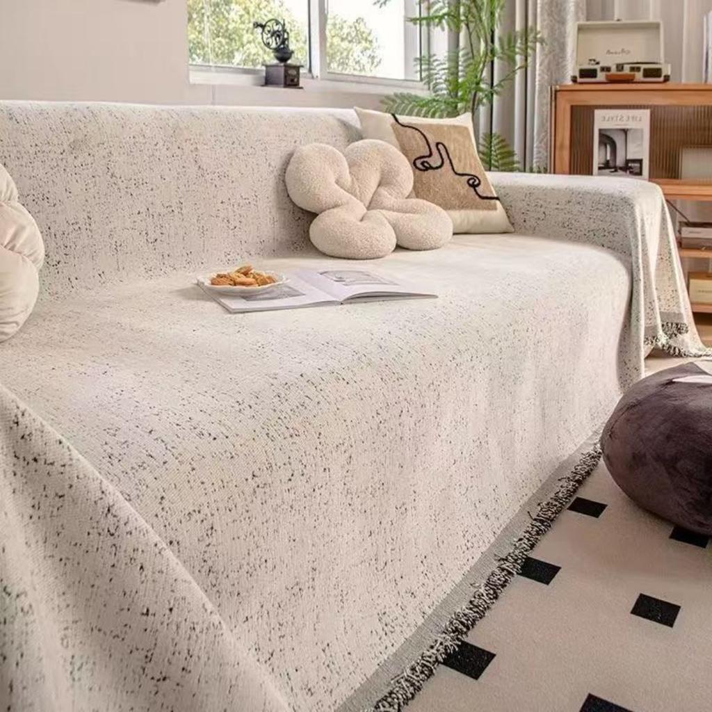 Sofa Cover, Anti Cat Scratch Sofa Towel, Full Cover for Autumn and Winter Seasons, Sofa Blanket Cushion, Sofa Cover Cloth, Living Room