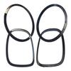 2pcs Font/Rear Lamp Frame Headlight Trim Ring For MINI COOPER F55 F56 F57 2013-2017 51712355791 51712355798