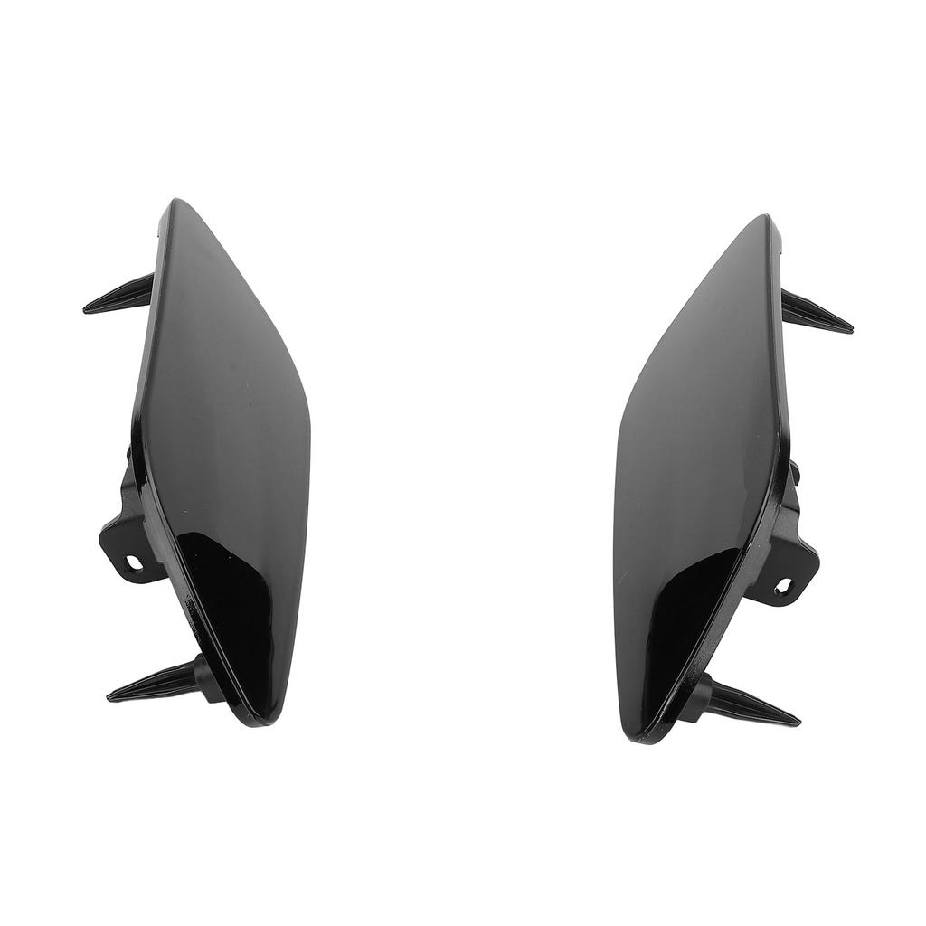 1 Pair Headlight Washer Cover 4G0955276 Front Bumper Headlight Washer Nozzle Cap for A6 C7 2012‑2017