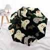1pc Ghostly Fun Automatic Open/Close Umbrella with Windproof, Functional Design, 8-Rib Sturdy Canopy, Durable Ribs,083