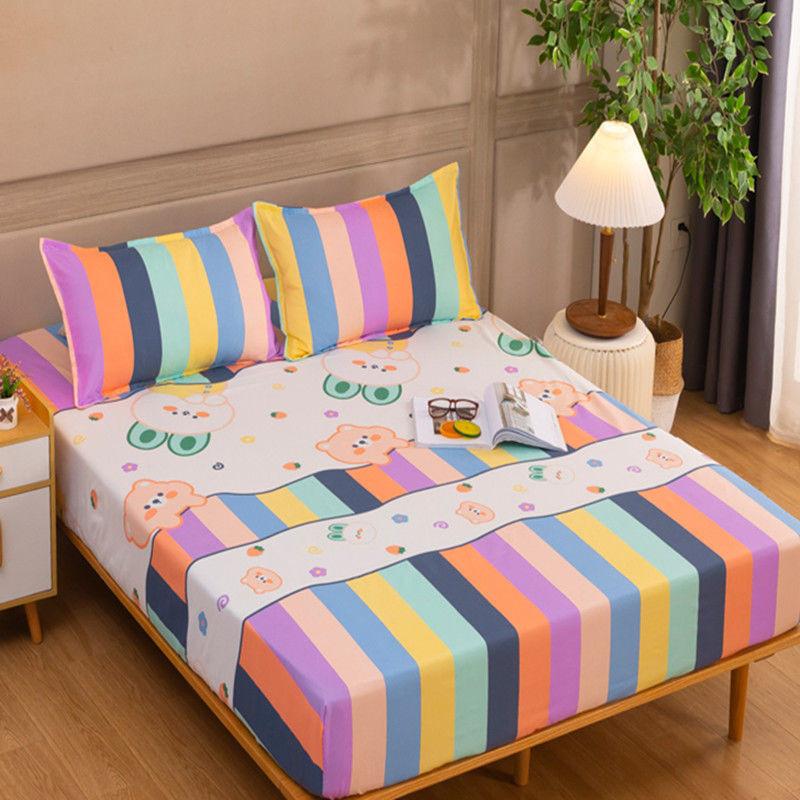 Pochacco Dog Moon Dolphin Starfish Pattern Design Bed Skirt With Breathable Polyester For Night Sleep Dog,150x200cm