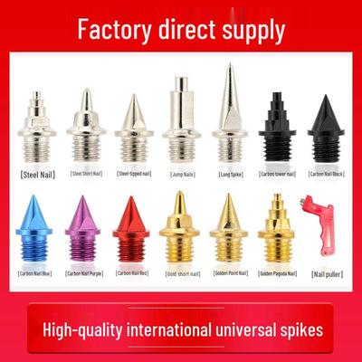 Track & Field Needle, Carbon, Tower, Jumping, Long Steel Competition Spikes for Shoes