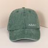 Fashion Mama Embroidery Baseball Caps Casual Washed Cotton Duck Tongue Hat Sun Cap Women