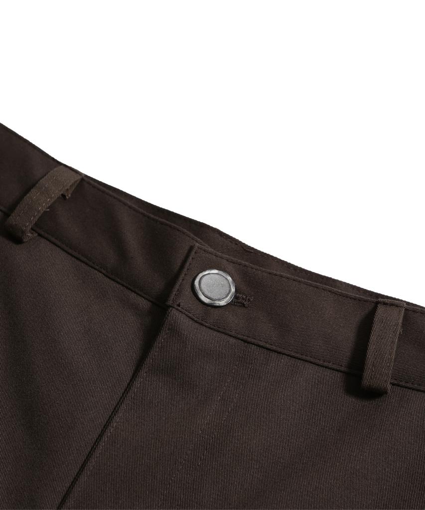 Bipitudiseuodeo Side Cut Bermuda Pants Brown