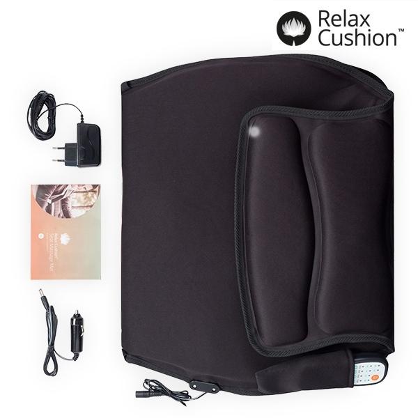 Massierender und beheizbarer Autositz, weich und gesteppt