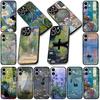 for Motorola Moto Edge 70 60 Fusion NEO Pro G Stylus G56 G96 G52 G04 G05 20 Phone Case Claude Monet Impressionism Waterlily Cat