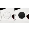 For Honda Fit Jazz 2014- Carbon Fiber Fuel Tank Cap Cover Sticker Anti Scratch Waterproof Car Exterior Styling Modification