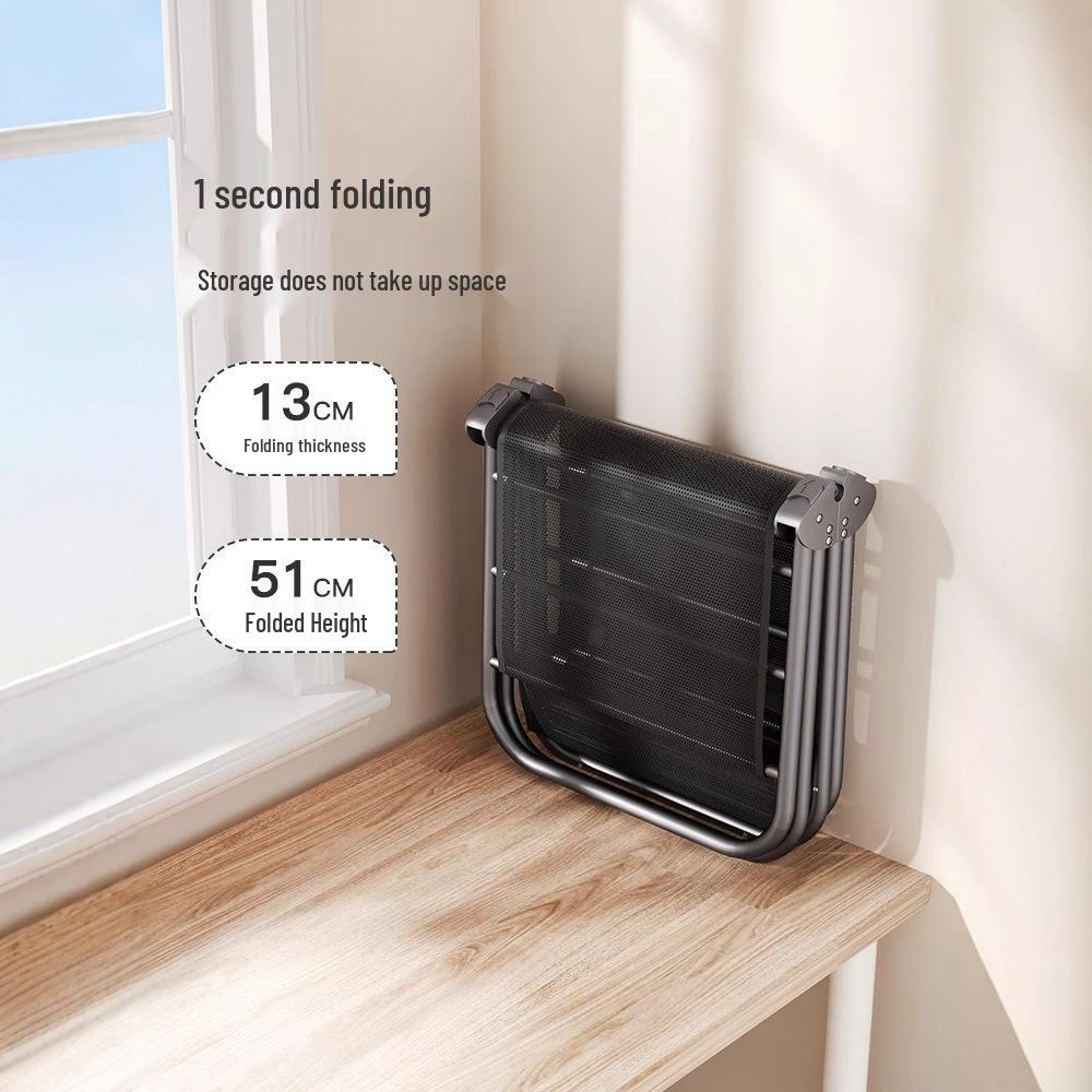 Foldable Balcony Clothes Drying Rack with Storage for Baby Clothes, Socks, and Underwear