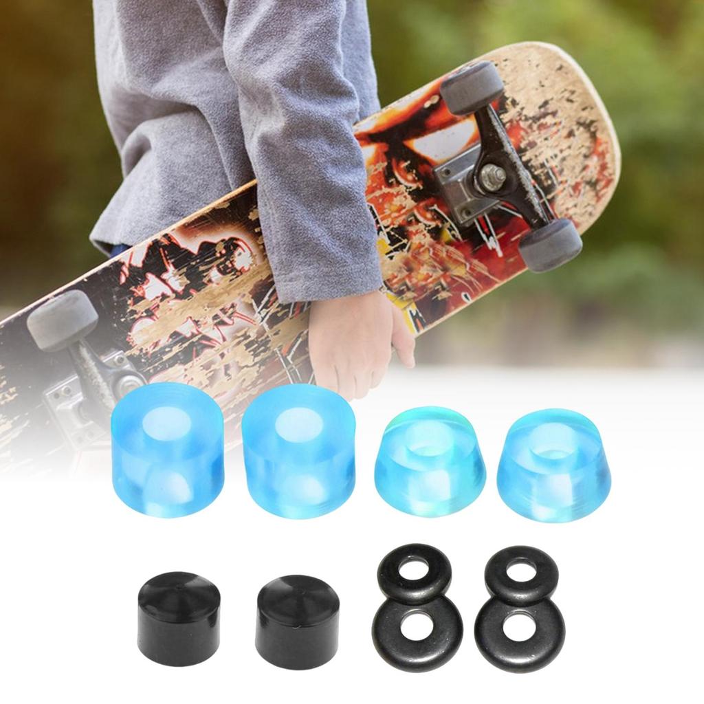 Skateboard Bushings 16mm Diameter Replacement Parts Skateboards Shock Pad Bracket Bushings for Street Park Downhill Trick