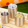 Camping Coffee Cup Portable Cooking Drinking Water Cup Outdoor Kitchen Equipment Travel Cookware Drink Cup Tourist Mug