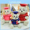 Creative Graduation Gift Plush Teddy Bear With Doctor Hat Soft And Cuddly Design