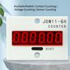 JDM11-6H 6 Digit Digital Counter LED Display Electronic Totalizer Industrial Panel Mount Counter Power Failure Memory 12-380V 1