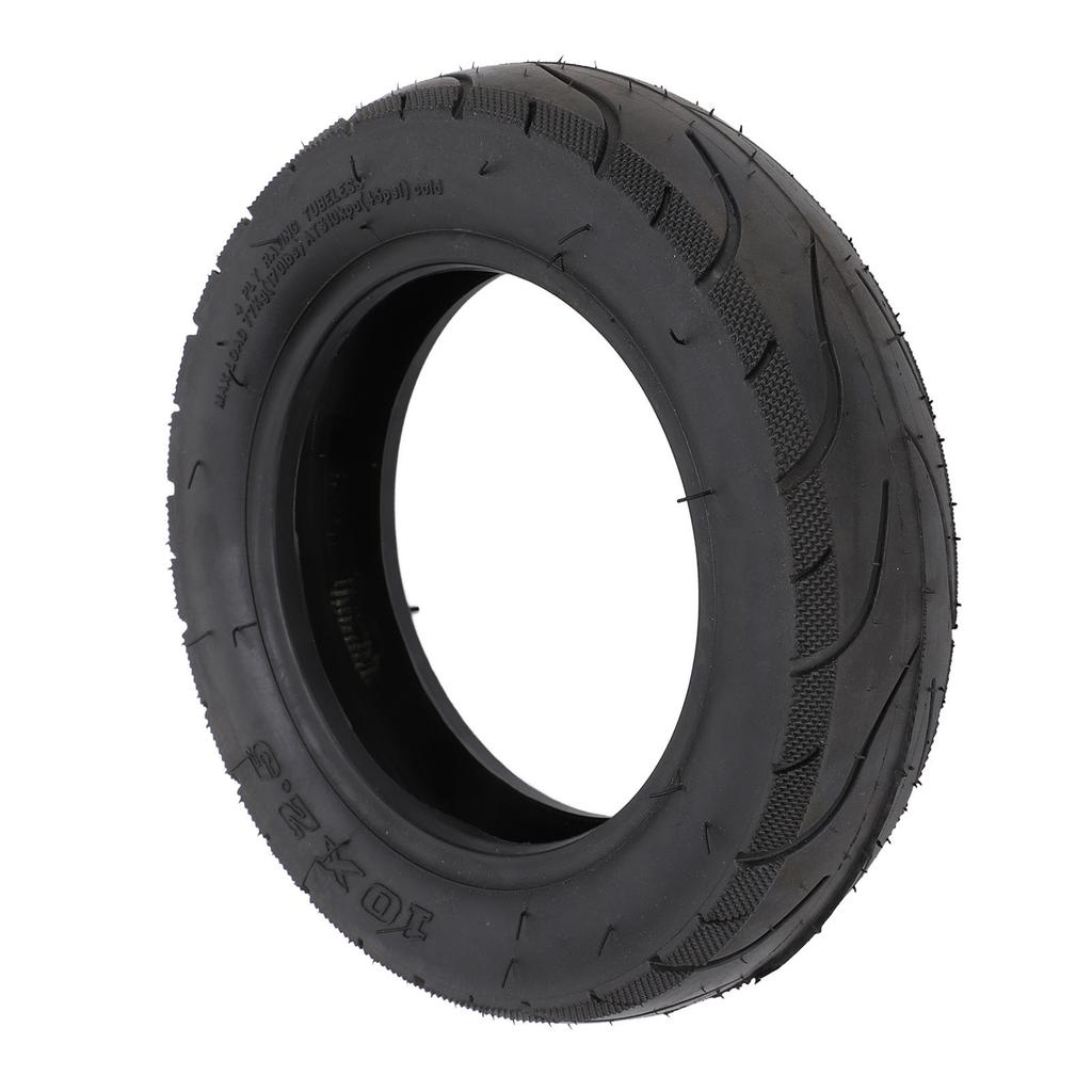 Electric Scooter Tire 10x2.5 Inch Rubber Electric Scooter Replacement Vacuum Tire