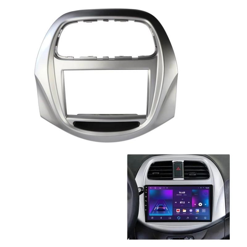 For Spark For Bajaj Baic Beat Daewoo Matiz 2018-2025 Car Frame Fascia Radio Dash Panel Plate Kit