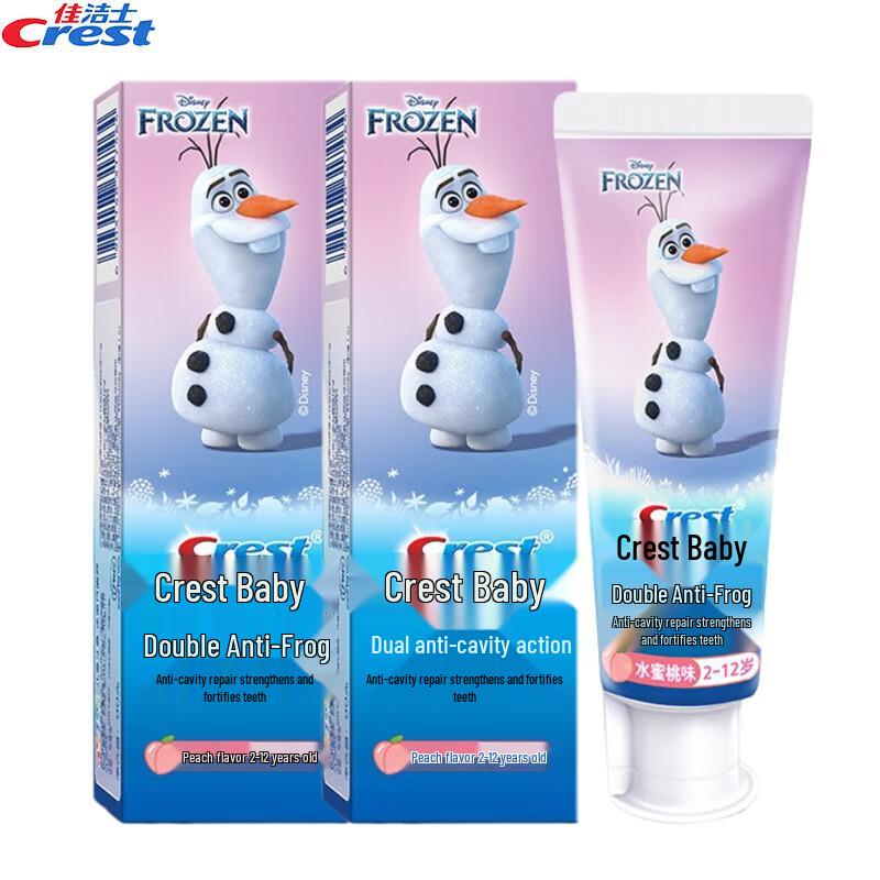 Crest Kids Olaf Dual-Effect Anti-Cavity Toothpaste
