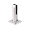 304 Stainless Steel Floor Mount Glass Clip Floor Window Durable Minimalist
