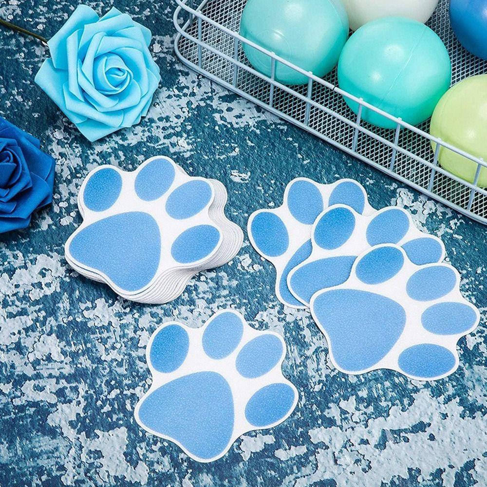 Flower Bath Tub Slip Stickers 3.99*3.93 Inch Waterproof and Non-slip Paster  Pool