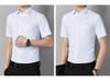 40 Cotton Twill Casual Short-Sleeve Shirt