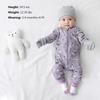 Coveralls for long baby zippered front baby shower months [MAMIMAKA] newborns, sleeves, clothes, pajamas, autumn/winter, opening, gift, 0-3