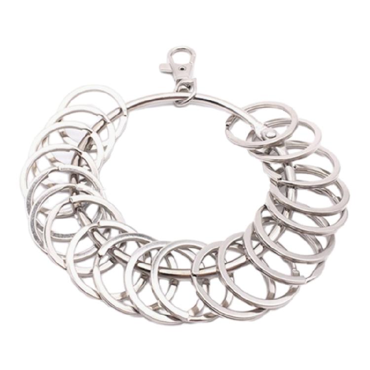 Portable Key Management Holder Keyring Heavy Duty Keychain Holder for Office