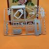 Christmas Gift Box Metal Stencil Embossing Cutting Dies for Diy Scrapbooking Paper Card Embossing Craft Decor