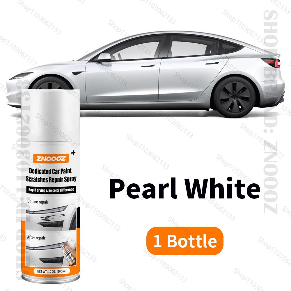 For Tesla Model S/Y/X/3 Car Scratch Paint Pen Deep Scratch Repair Removal White Black Red Silver Blue Grey Scratch Repair Spray