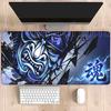 Anime Ghost Face Cartoon Nonslip Base Mouse Pad Hd Printing Samurai Devil Mask Gaming Mousepad Office Overlock Esports Desk Mat