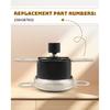 Thermal Switch Fit for Bradford White Water Heater Replaces 2394367602, Resettable