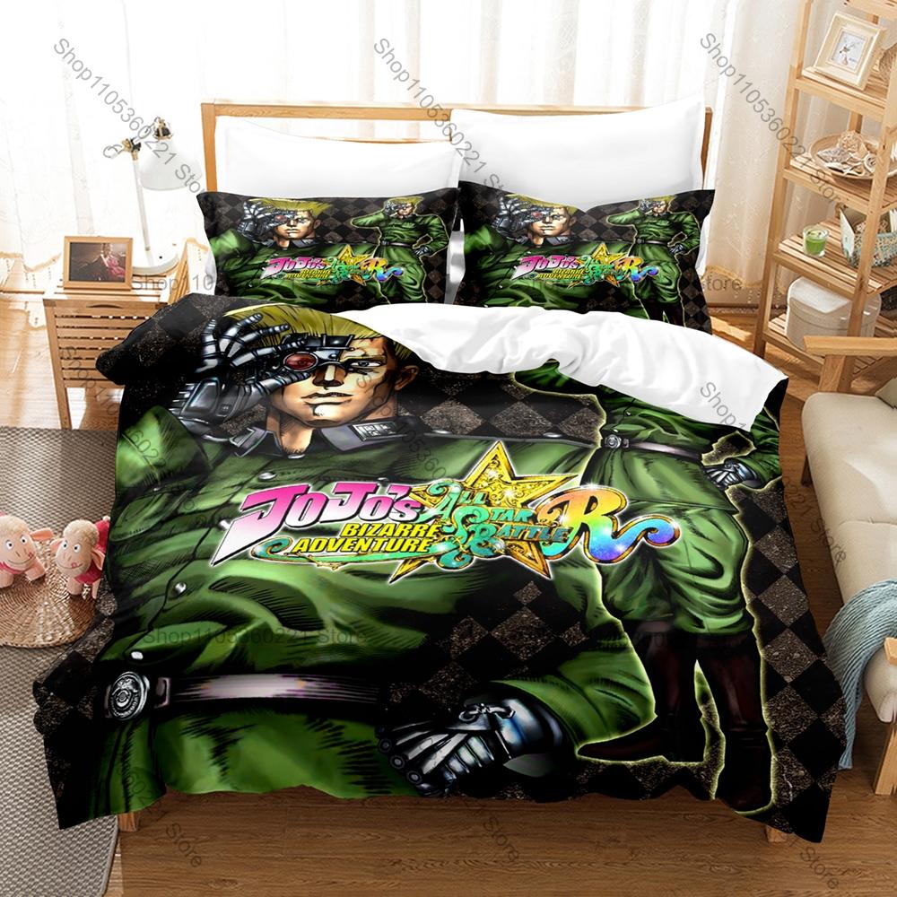 JoJo Kpop Bedding Set 3 Piece Duvet Cover Set Bedroom Decorative Bed Linen Twin Full Queen King Size