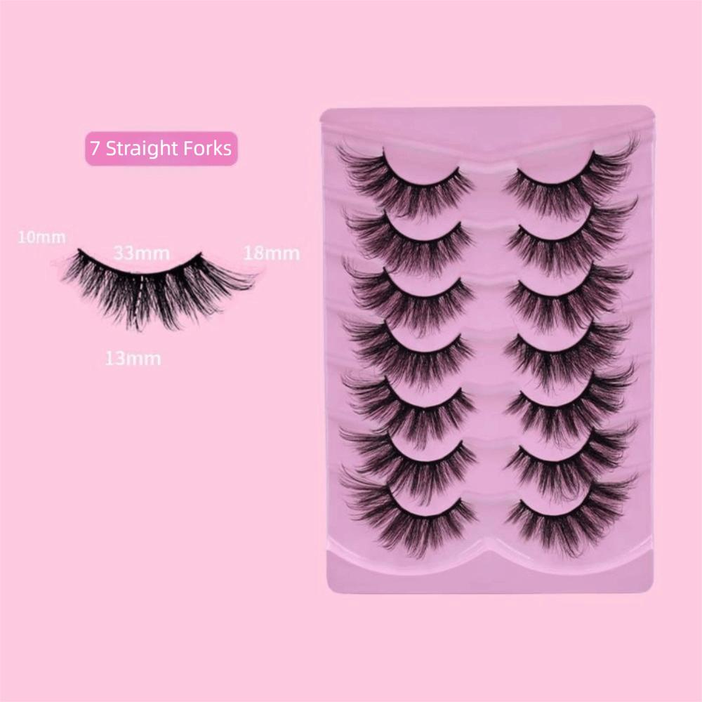 Curl Cat Eye False Eyelashes Eye Elongated Faux Mink Lashes Manga Lashes Fake Lashes  Makeup Tools