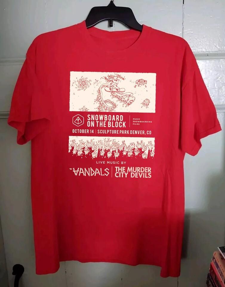 The Vandals The Murder City Devils Band Live Concert T Shirt Size S-5X M