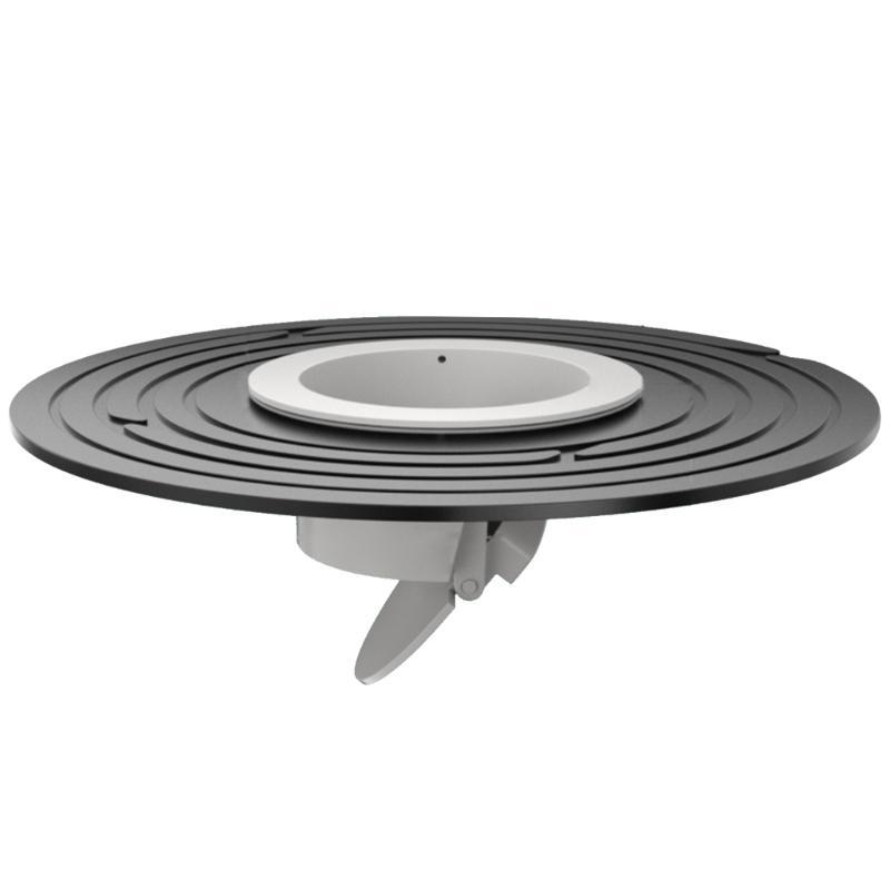 

652F Bathroom Drain Solution with Quick Drain & Backflow Guard Sanitary Floor Drain Strainer Simple Installation for Bathroom чорний