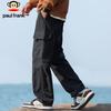 paul frank Men's Loose Fit Multi-Pocket Cargo Pants