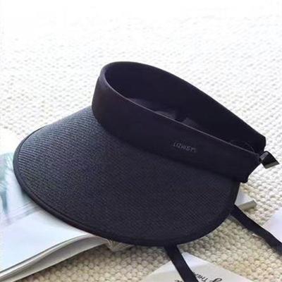 Straw Visor Hats for Women Removable Beach Visor & Sun Visor Summer Hats for Outdoor Travel Photography